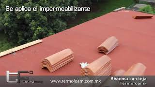 Termofoam Poliestireno Extruido con Sistema de Tejas [upl. by Hess]