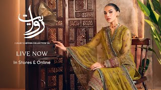 Motifz Riwayat Luxury Chiffon Vol1 Festive24  Motifz Luxury Formal Unstitched Collection 2024 [upl. by Iat]