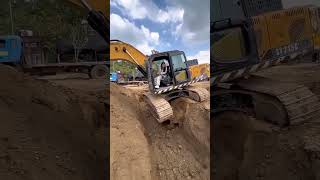 This lady’s excavator skills are next level [upl. by Rodablas778]