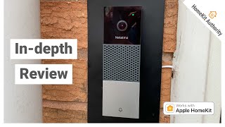 Netatmo Smart Video Doorbell Review  Walkthrough of the app HomeKit HomePod Chime amp Apple TV PIP [upl. by Zawde]