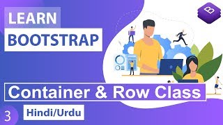 Bootstrap CSS Container amp Row Class Tutorial in Hindi  Urdu [upl. by Kelley908]