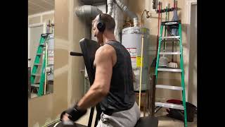 Day 22  65 lateral raises chest triceps lunges [upl. by Adnamaa]