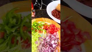 Lobia Chaat Recipe with Corn and Fresh Veggies  Perfect Bean Chaat [upl. by Zwart]