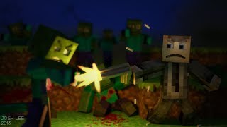 COMO HACER OLEADAS DE ZOMBIES EN MINECRAFT sin mods [upl. by Atinid]