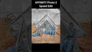 Affinity Photo colorization speed edit [upl. by Eidurt]