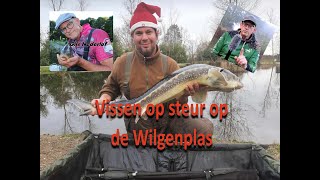 Vissen op steur op de Wilgenplas [upl. by Alhak]