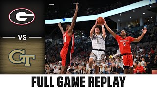 Georgia vs Georgia Tech Full Game Replay  202425 ACC Men’s Basketball [upl. by Brigid]