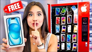 I Opened a FREE iPhone Vending Machine [upl. by Enahpets]