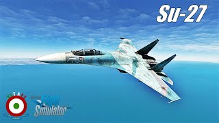 MSFS 2020  SU27  Dc Designs  REVIEW  ITA  ENGsub  XboxPC [upl. by Aidnac151]