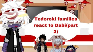 •Todoroki family react to Dabi•Part 2✌🏾 [upl. by Haerb124]