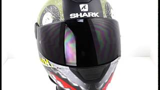 Shark D Skwal Motorcycle Helmet SAURUS [upl. by Aonehc]