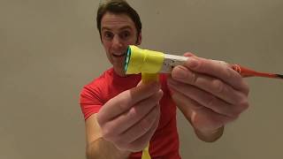 How To Grip A Badminton Racquet The best way [upl. by Cailly]