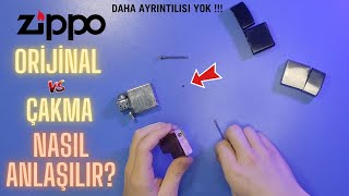 Zippo Çakmak Orijinal ve SahteÇakma Arasındaki Farklar Nasıl Anlaşılır EN İYİ YÖNTEMLER [upl. by Ysiad]