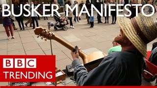 Buskers quotMillionaires songquot is surprise UK election hit  Phat Bollard  BBC Trending [upl. by Hrutkay338]