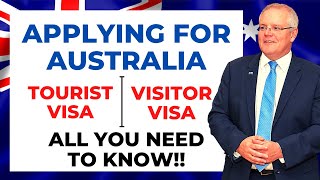 HOW TO APPLY AUSTRALIA VISITOR VISA  TOURIST VISA  DOCUMENTS PROCESS ETC [upl. by Minny]