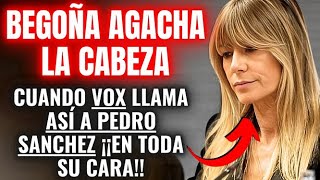 Los COJES de VOX al ENCARARSE a BEGOÑA GÓMEZ🔥Y ATREVERSE A LLAMAR ASÍ A SÁNCHEZ EN TODA SU CARA🔥 [upl. by Ahsetel]