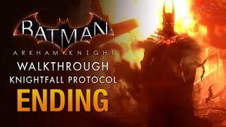 Batman Arkham Knight ALL ENDINGS  100 Secret Completion Batman Arkham Knight Ending [upl. by Anairol]