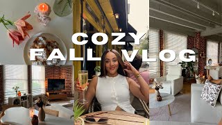 COZY FALL VLOG 🍂 Decorating the Loft for Autumn [upl. by Studner]