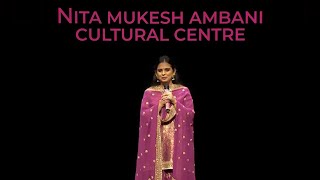 Isha Ambani Welcomes The Audience To The Grand Launch Of The Nita Mukesh Ambani Cultural Centre [upl. by Yeoz]