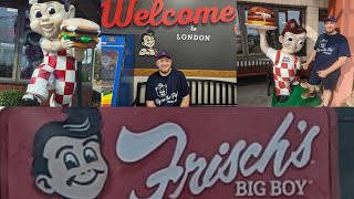 1ST TIME TRYING FRISCHS BIG BOY BURGER LONDON TARTAR SAUCE ON A BURGER PLUS KENTUCKY BUCEES [upl. by Anaugal]