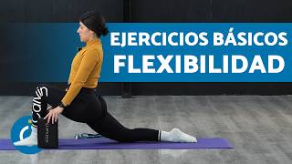 ESTIRAMIENTOS para AUMENTAR FLEXIBILIDAD y MOVILIDAD 🔝 Rutina de Elasticidad Principiantes [upl. by Rock481]