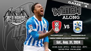 Rotherham v Huddersfield  League 1  Matchweek 4  Watch Along  Watch Party Live [upl. by Hamlen]