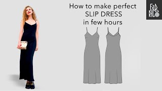 Make the perfect slip dress in few hours [upl. by Sanford]