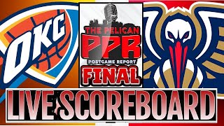 Pelicans vs Thunder LIVE Scoreboard [upl. by Holden246]