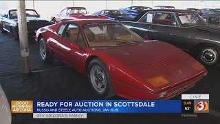 Russo and Steele Auto Auctions returns for its 20th anniversary in Scottsdale [upl. by Jacobsen954]