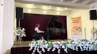 F Liszt  Etude op 1 no 5 Piano Clara Ormanji 12 y o [upl. by Stacey]