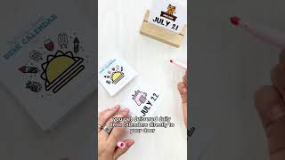 Subscription Box Exclusive Mini Coloring Calendar shorts coloringbook coloringbookforadults [upl. by Aynotel958]