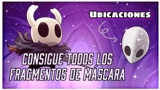 Descubre dónde encontrar TODOS los FRAGMENTOS DE MÁSCARA en Hollow Knight Guia 112 [upl. by Dielu309]