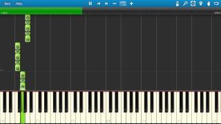 Depeche Mode  Everything Counts Piano Tutorial  Synthesia [upl. by Aihtenyc680]