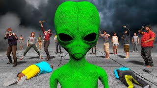 SOBREVIVENDO COMO ALIEN NO GTA 5 [upl. by Pascoe]