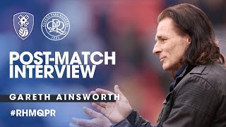 🎙quotStay With USquot  Post Match Interview  QPR vs Rotherham [upl. by Ashil]