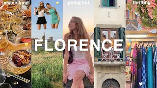 florence chronicles 🌸  italian food gardens friends amp going out [upl. by Sacken]