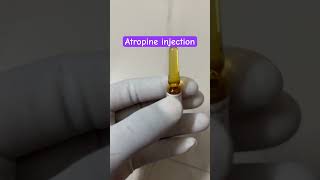 Atropine injection atropine atropineyt iv ivuse [upl. by Nosrac333]