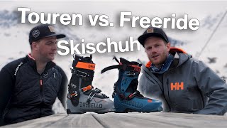 Touren vs Freeride Skischuh  welche Skischuhart ist besser für dich [upl. by Yeloc]