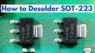 SMD Desoldering Tutorial in Hindi Part  3 of 10 018 india [upl. by Tennes]