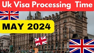 uk visa processing time update May 2024TRACK APPLICATION [upl. by Seditsira894]