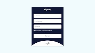 Login amp Registration Form in HTML CSS amp JavaScript [upl. by Anaizit]