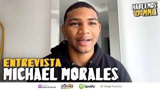 Michael Morales habla de su KO en debut con UFC agradecido por el apoyo de Ecuador [upl. by Hadleigh]