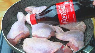 Este es el secreto para cocinar el mejor pollo a la COCA COLA [upl. by Attecnoc]