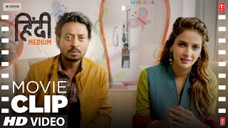 Raj Ne Likha Letter Wo Bhi English Mein  Hindi Medium Movie Scene  Irrfan Khan Saba Qamar [upl. by Isidro]