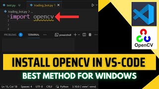 How to Install OpenCV in Visual Studio 2023 [upl. by Aneeled]