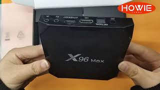 X96 MAX Amlogic S905X II Quad Core 24GHz5G BT42 1000M LAN Android 81 Android Tv Box [upl. by Allain]