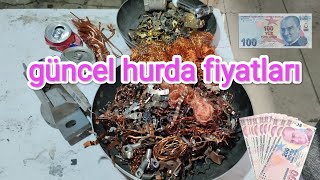 8 Mayıs güncel hurda fiyatları degerlielementavcisi scrap ekgelir hurdatoplama hurdafiyatları [upl. by Gorski765]