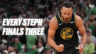 Stephen Curry ICONIC NBA Finals Moments From Distance [upl. by Kenney672]