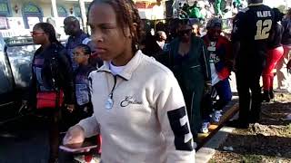 The Dominoes 7 Show Dumaine Street Gang Secondline 2024 [upl. by Yesnel653]