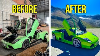 FULL BUILD  REBUILDING AN ABANDONED LAMBORGHINI MURCIELAGO [upl. by Roslyn]